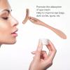 3PCS Metal Neck Firming Wrinkle Stick Set Cream Applicator Massage Tool Double Chin Remover Facial Massager T-Shape Neck Lift Firming Massager Set Eye Cream Applicator Massager for Women view 4