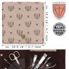 3 Swords Germany - brand quality 7 piece manicure pedicure grooming kit set for professional finger & toe nail care scissors clipper textile case in gift box, Made in Germany view 4