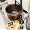 20" x 8" Deep Round Copper Pedicure Bowl with 1.5" Drainhole and Pop Up Drain - Ready to Install - SalonQuality view 1