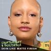 COVER FX Power Play Foundation - Shade T1 - Buildable Full Coverage - Waterproof Sweat-Proof Transfer-Proof - Natural Matte Finish - All Skin Types view 2