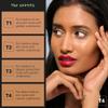 COVER FX Power Play Foundation - Shade T1 - Buildable Full Coverage - Waterproof Sweat-Proof Transfer-Proof - Natural Matte Finish - All Skin Types view 3