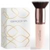 SRODHA Beauty Make Up Brush Set | 3 Piece Kit | Face Brushes Liquid Foundation Concealer Powder Blush Blending | Includes Flat Top Kabuki, Makeup Blender Sponge & Brush Silicone Cleaning Mat (Pink) view 1