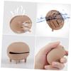 Beaupretty Silicone Makeup Sponge Storage Case Breathable Powder Puff Box for Makeup Sponges Portable Design for Bedroom Bathroom Travel Use view 3