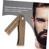 FOMIYES 2pcs Portable Wooden Beard Comb for Men Comb for Beard Care Sandalwood Design Grooming Tool for Travel and Daily Use view 2