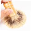 Beavorty 6pcs Men's Shaving Brush Wood Handle Shave Brush Facial Hair Styler for Dad Gentleman's Tool view 2