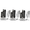 Beavorty 3sets Hair Bun Styling Tools Hair Braiding Kit Twisting Bun Clips for Outings view 1
