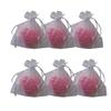 Baby Shower and Gender Reveal souvenirs, Wedding and Quinceaera party. Glycerin soap with essential oil of rose, also ideal for birthday gifts, parties and celebrations, 1 Pack(6 count) (Rose) view 3
