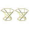 Beatifufu 2PCS puff stand rack powder puff bracket powder puff stand beauty sponge holder Powder Puff Holder cosmetic sponge dryer metal Storage Makeup Tools view 1