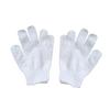 ABOOFAN 1pair Exfoliating Bath Gloves Dual-Sided Scrubber Mitts for Shower Sauna Fits for Men Women Soap Body Wash White view 1
