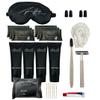 24 Piece Toiletry Kit for Hotels & Airbnb | 1oz Shampoo, Conditioner, Body Wash, Body Lotion, Bar Soap, Shower Cap, Razor, Toothbrush Set, Qtips & Makeup Remover Wipes (Toiletry Kit, 1) view 1