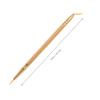 FOMIYES 3pcs Double-ended Eyeliner Brush Makeup Tool Bent Straight Tips for Precise Application for Beginners Soft Synthetic Bristles for Smooth Liner Finish view 2
