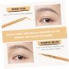 FOMIYES 3pcs Double-ended Eyeliner Brush Makeup Tool Bent Straight Tips for Precise Application for Beginners Soft Synthetic Bristles for Smooth Liner Finish view 4