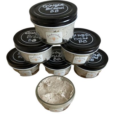 Ambivalent Apothecary Handmade, All Natural, Organic Whipped Body Butter (Gingerbread)