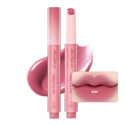 Dasique Melting Candy Balm (#05 Sugar Plum) | Glossy Balm | Moisturizing | For dry Lips | Vegan
