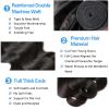 Body Wave Human Hair Bundles 26 28 30 Inch 3 Bundles Human Hair 100% Unprocessed Brazilian Virgin Hair Body Wave Bundles Human Hair Extensions for Women Natural Color view 4