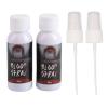 2 Boxes Fake Blood Spray,Halloween Fake Blood Makeup Kit,Realistic Safe Washable Fake Blood Makeup Spray for Halloween Tricks Cosplay Clothes Dress Up view 1