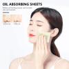 SOLUSTRE Facial Oil Blotting Paper for Oily Skin of Portable Absorbent Tissues Double-sided Design for Men and Women Convenient Oil Control Random Color view 2