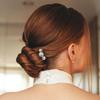 18 Pieces Wedding Pearl Hair Pins U Shape BarretteWedding Vintage Pearl Rhinestone Hair Pins Accessorie for Brides Bridesmaid Women(gold) view 3