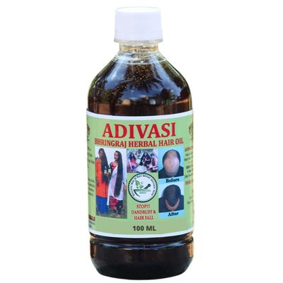 African Totto Ayurvedic Hair Care Adivasi Herbal Hair Oil - 100ml | Hairfall, Hair Repair, Scalp Care, Haircare 100ml pack