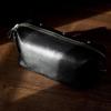 YIORYO Toiletry Bag for Men, Personalized Leather Travel Toiletry Bag for Men, Large Travel Bathroom Shaving Dopp Kit, Large Cosmetic Travel Bag Waterproof (Gray : Brown) view 3
