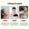 GHAR SOAPS Exfoliating Gloves for Body | Scrub Gloves for Dead Skin (Both Black Glove) view 2