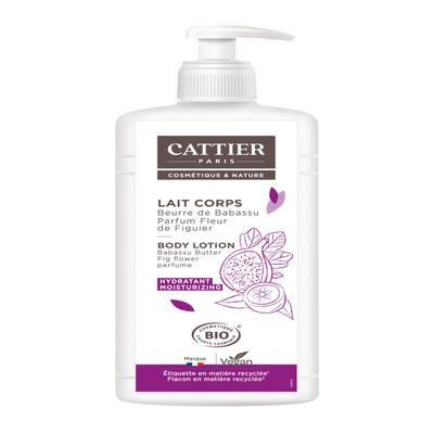 BDLLMDES Cattier - Moisturizing body milk, 500 ml