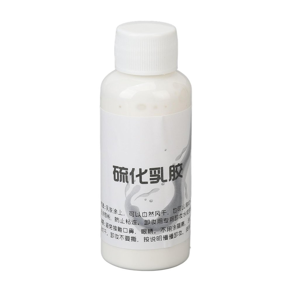 Liquid Latex, 50 Ml Halloween Makeup Horror Scars Wounds Liquid Latex Makeup for Scars Wound Making Special Effects Film TV Latex Special Effects Make Up Set
