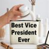 Vice President Makeup Bag, Gift For Vice President, Best Vice President Ever, Toiletry Bag, Birthday Gift For Her, Makeup Bag For Women, Christmas Gift Bag view 3