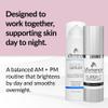 Vibriance Dynamic Duo Skincare Bundle | Super C Vitamin Serum, Retinol Skin Care Set - Age-Defying Night and Day Retinol and Vitamin C Serum for Face Routine Skincare Kit view 2