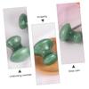 Beavorty 3pcs Mushroom Gua Sha Jade Facial Scraping Massage Tool Spa Acupuncture Roller Manual Massager Jade Mushroom Facial Stones view 3