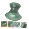 Beavorty 3pcs Mushroom Gua Sha Jade Facial Scraping Massage Tool Spa Acupuncture Roller Manual Massager Jade Mushroom Facial Stones view 4