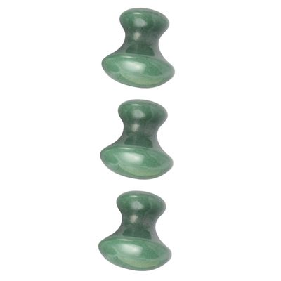 Beaupretty 3pcs Gua Sha Massager Facial Scraping Tool Face Massage Tool Made of Material Use Ergonomic Design