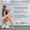QPTEC IPL Hair Removal Device for Women and Men, Home Use for Face, Legs, Arms, Bikini Line, Whole Body Treatment With 5 Gear Level, Pulsed Light Technology, Unlimited Flashes view 2