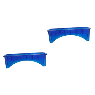 FOMIYES 2pcs Salon Storage Box Hair Clip Organizer Clipper Guard Holder Guide Comb Storage Hair Clipper Kit
