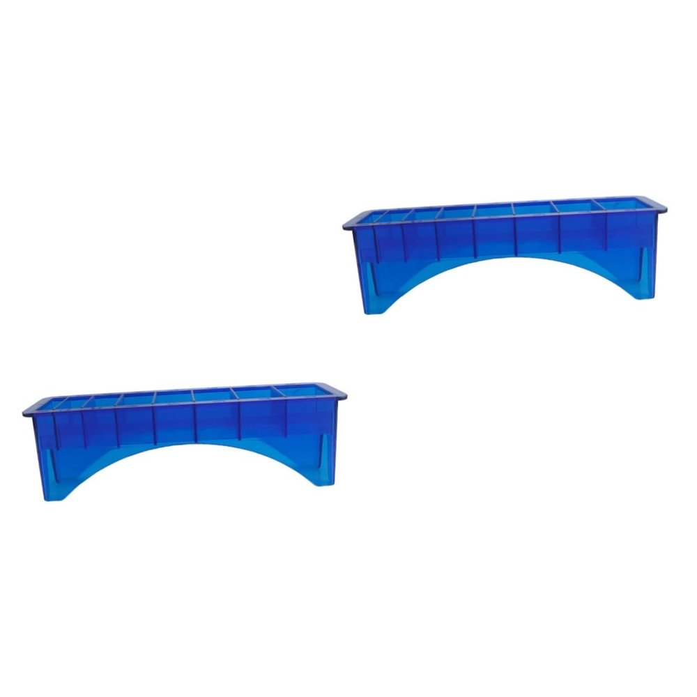 FOMIYES 2pcs Salon Storage Box Hair Clip Organizer Clipper Guard Holder Guide Comb Storage Hair Clipper Kit