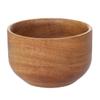 Beavorty Wooden Shaving Bowl for Men Durable Light Brown Soap Bowl for Cream Application Barber Shop Practical and Convenient Face Cleansing Container view 1