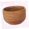 Beavorty Wooden Shaving Bowl for Men Durable Light Brown Soap Bowl for Cream Application Barber Shop Practical and Convenient Face Cleansing Container view 3