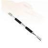 Beavorty Stainless Steel Double-Head Dead Skin Fork Non-Slip Matte Handle Professional Cuticle Remover Tool for Manicure and Pedicure Nail Care Instrument Black view 2