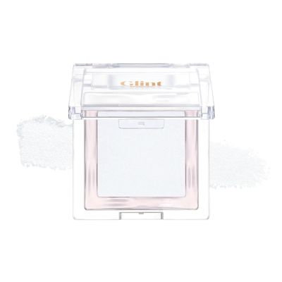Glint Baked Blush (Cotton Melts, 0.08oz) - Long-Lasting, All-Day Face Blush Powder for a Natural Look. Korean Skin Care, Korean Makeup. Blendable Color for Eyes, Cheeks & Body.