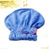 FRCOLOR 2pcs Bowknot Hair Drying Cap Fast Drying Coral Fleece Shower Cap Elastic Design for Daily Use Gym and Travel Random Side Knot Colors view 4