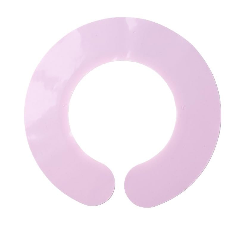 HUFFA Silicone Neck Protector Scarf Haircut Wrap Salon Collar Hair Dye Shawl Barber Shop Shatterproof Pad Hairdressing Cutting Wrap (Color : Purple)