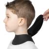 HUFFA Silicone Neck Protector Scarf Haircut Wrap Salon Collar Hair Dye Shawl Barber Shop Shatterproof Pad Hairdressing Cutting Wrap (Color : Purple) view 2