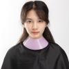 HUFFA Silicone Neck Protector Scarf Haircut Wrap Salon Collar Hair Dye Shawl Barber Shop Shatterproof Pad Hairdressing Cutting Wrap (Color : Purple) view 3