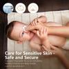 vuacepe Face Towels Disposable Cotton Facial Towels, 100 Count Biodegradable Soft Dry Facial Tissue, Drying Tissue for Skin Care, Makeup Remover, Disposable Face Cloths for Washing view 3