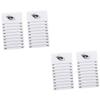 FRCOLOR 4pcs Acrylic Lash Display Boards for Eyelash Extensions Double Row Eyelash Organizer and Practical Lash Storage for Beauty Salon Supplies view 1