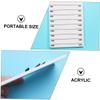 FRCOLOR 4pcs Acrylic Lash Display Boards for Eyelash Extensions Double Row Eyelash Organizer and Practical Lash Storage for Beauty Salon Supplies view 3