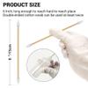 6" Gun Cleaning Swabs Double Ended, Pointed Tipped on Bamboo Sticks - Highly Absorbent, Lint Free Gun Cleaning Supplies Swabs, 400PCS in Storage Box view 4
