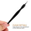 Beavorty 10pcs Cuticle Pusher Tool for Manicure Nail Cuticle Remover -skid Handle for Nail Salons and Personal Use view 2