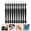 Beavorty 10pcs Cuticle Pusher Tool for Manicure Nail Cuticle Remover -skid Handle for Nail Salons and Personal Use view 3