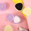 Docolor Makeup Brushes Cleaner Set with Powder Puffs for Face Powder 3 Shapes Powder Puff for Loose Powder, Mineral Powder or Liquid Cosmetic Foundation, Makeup Sponge Beauty Makeup Tools view 2